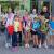 TGK Schwimmerinnen und Turnerinnen beim Turmspringen